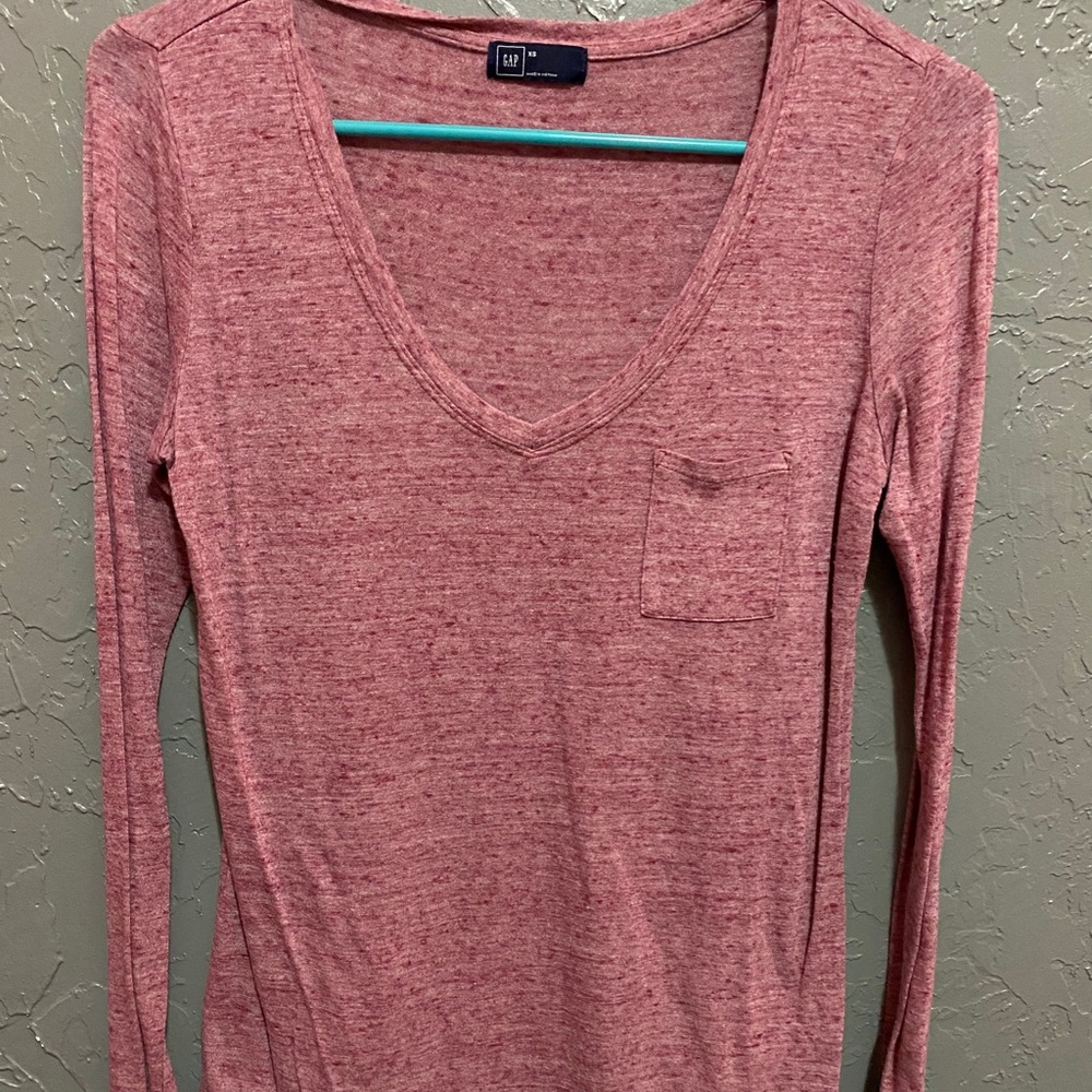 Long sleeve shirt with pocket
